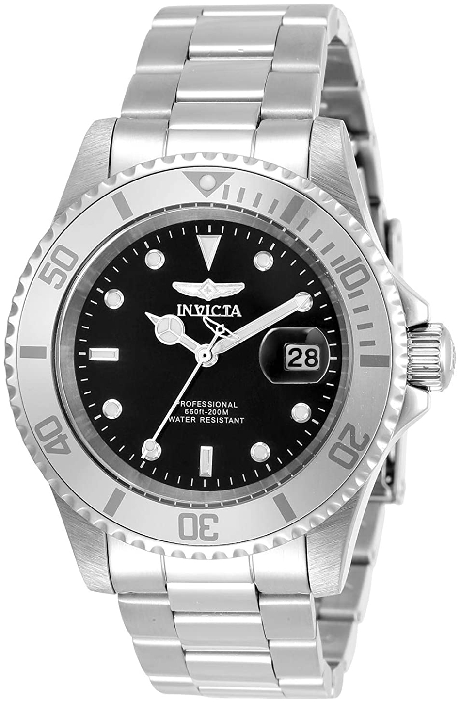 Invicta Miesten kello 34022 Pro Diver Musta/Teräs Ø40 mm