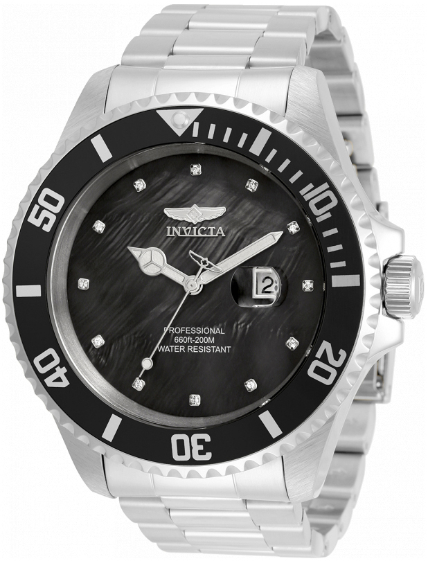 Invicta Pro Diver Miesten kello 34150 Musta/Teräs Ø54 mm