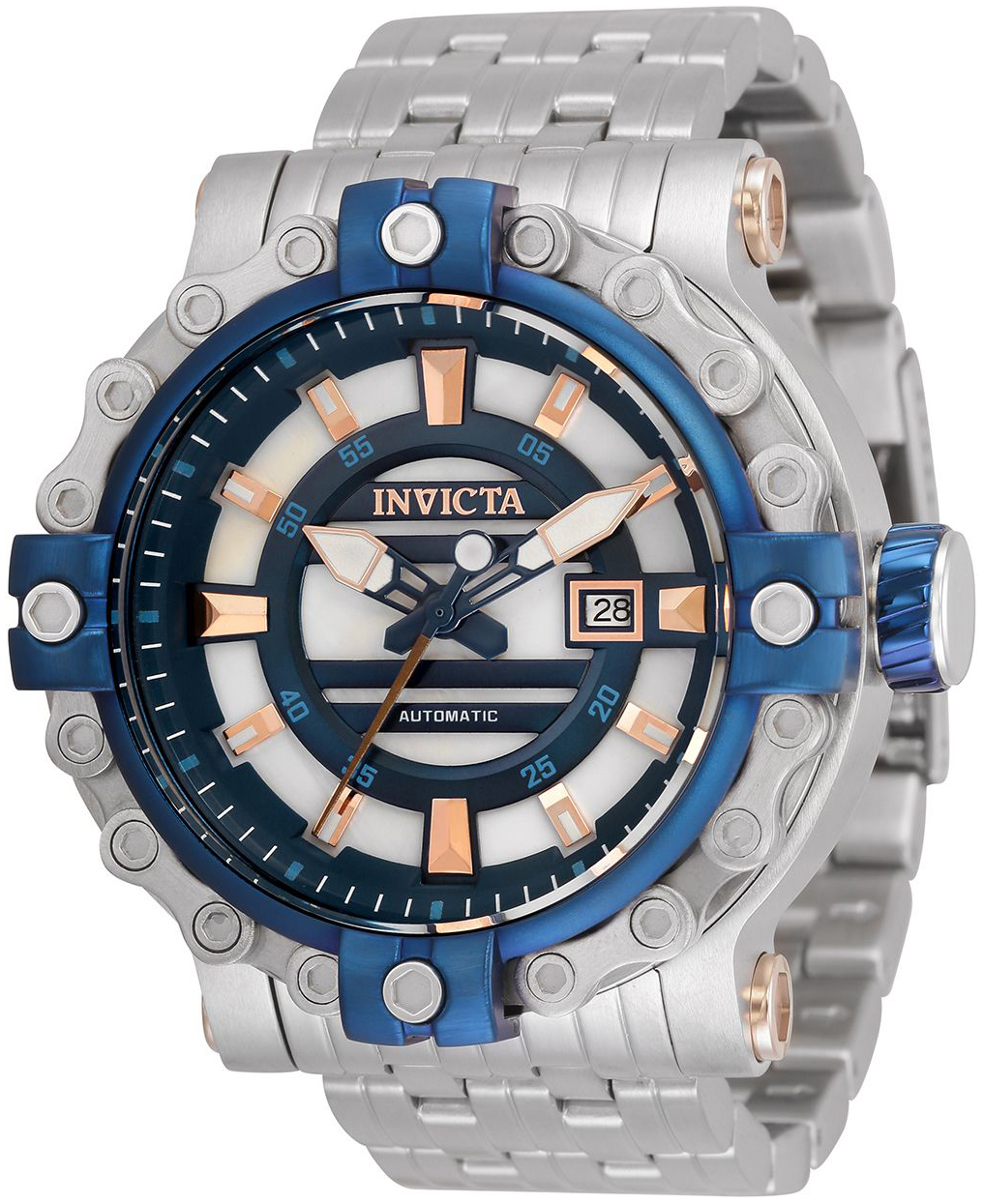 Invicta Excursion Miesten kello 35182 Valkoinen/Teräs Ø53.5 mm