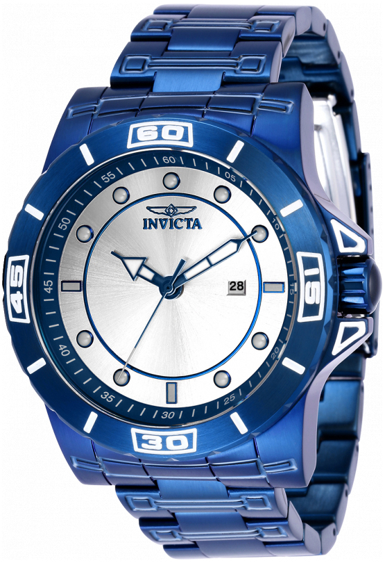 Invicta Miesten kello 35431 Pro Diver Hopea/Teräs Ø48 mm