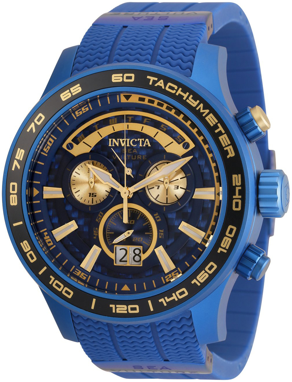 Invicta Miesten kello 36600 Sea Vulture Sininen/Teräs Ø54 mm