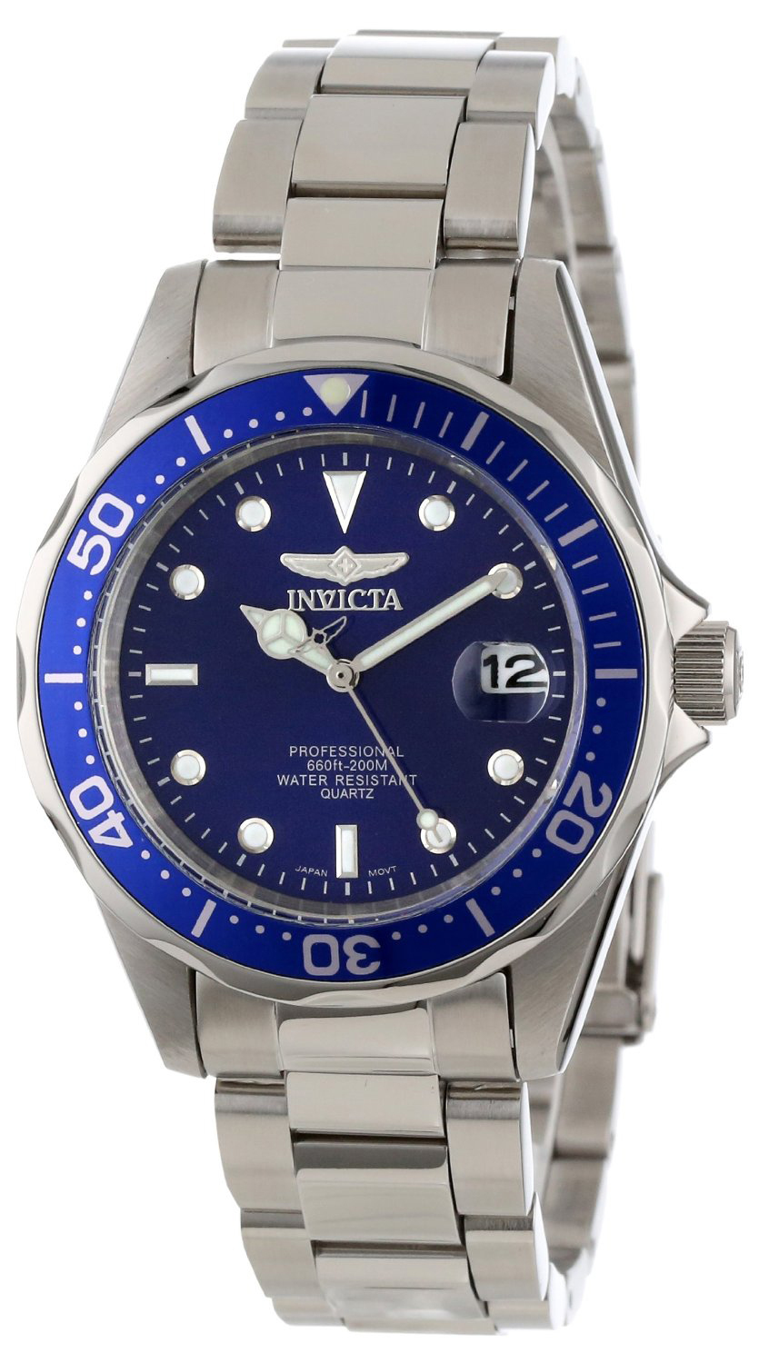 Invicta Miesten kello 9204 Pro Diver Mako Sininen/Teräs Ø37.5 mm