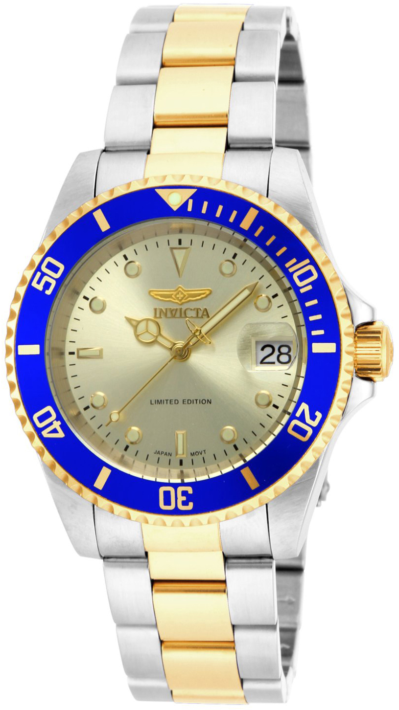 Invicta Miesten kello ILE8928OBA Pro Diver Kullattu/Kullansävytetty