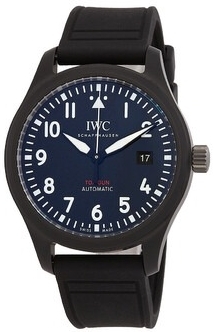 IWC Miesten kello IW326906 Pilots Harmaa/Nahka Ø41 mm