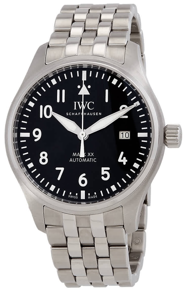 IWC Miesten kello IW328202 Mark Xx Musta/Teräs Ø40 mm