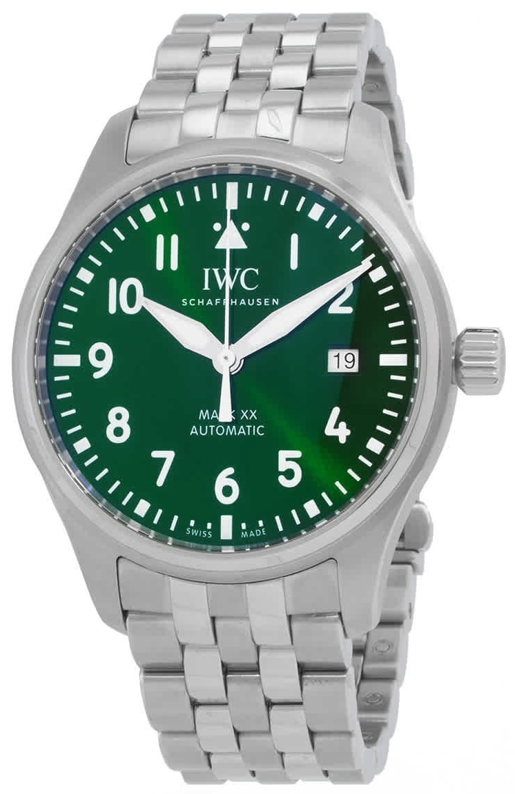 IWC Miesten kello IW328206 Mark Xx Vihreä/Teräs Ø40 mm