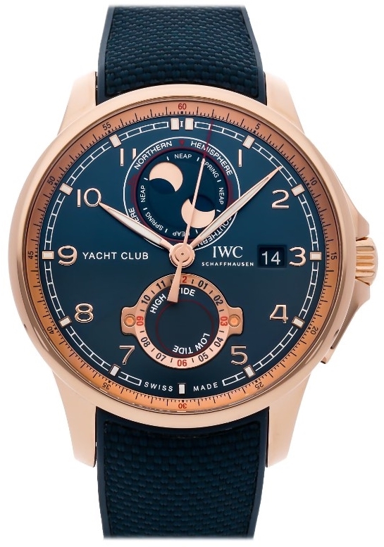 IWC Miesten kello IW344001 Portugieser Sininen/Kumi Ø44.6 mm