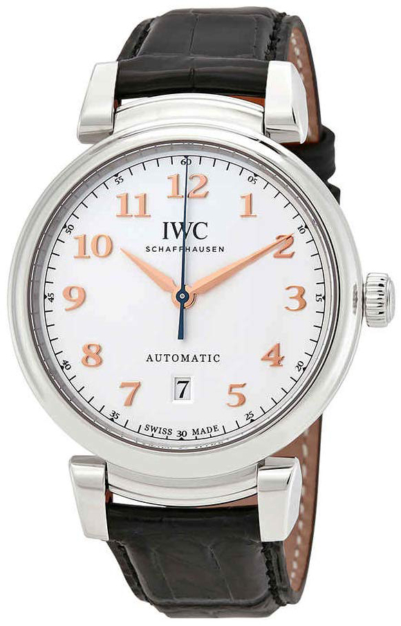 IWC Miesten kello IW356601 Da Vinci Hopea/Nahka Ø40 mm