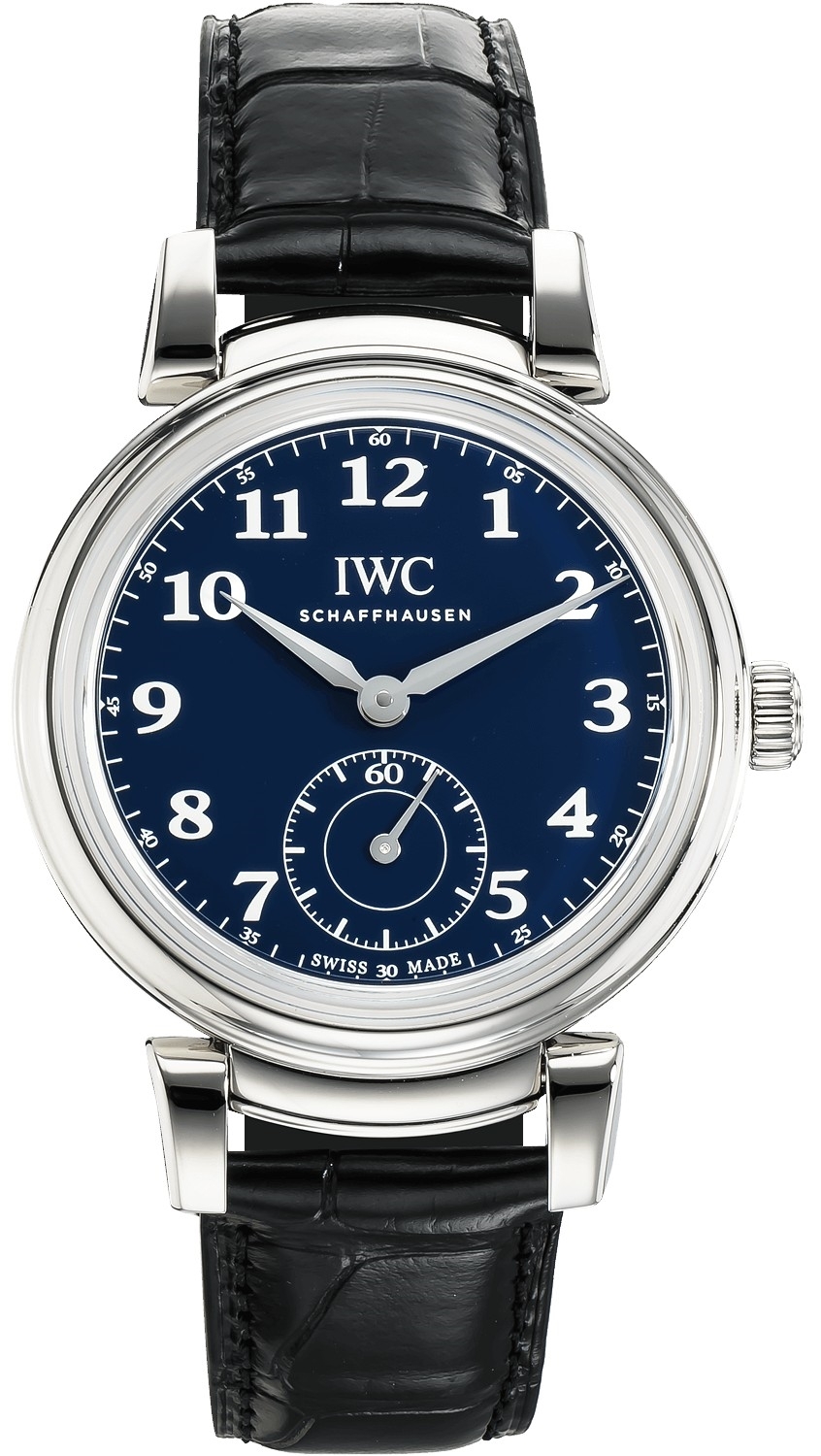 IWC Miesten kello IW358102 Da Vinci Sininen/Nahka Ø40 mm