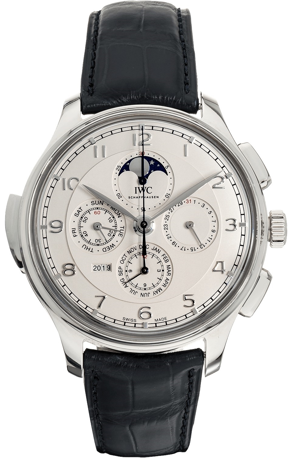 IWC Miesten kello IW377601 Portuguese Hopea/Nahka Ø45 mm