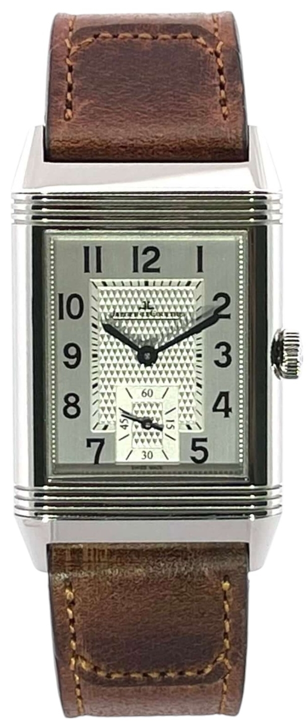 Jaeger LeCoultre Miesten kello 2458422 Reverso Classic Hopea/Nahka