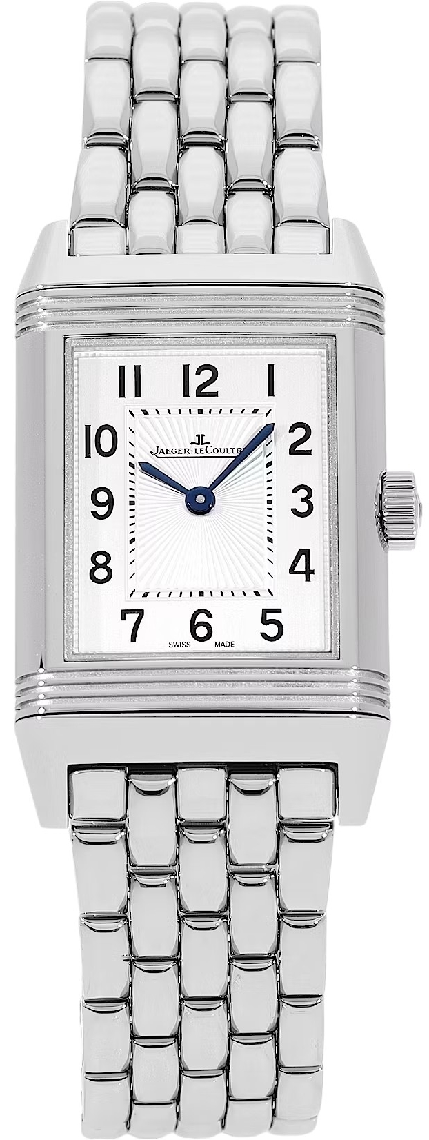 Jaeger LeCoultre Naisten kello 2608140 Reverso Classic Hopea/Teräs