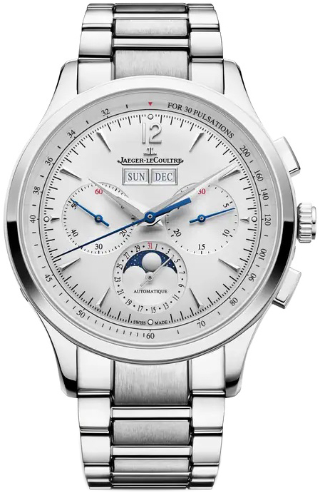 Jaeger LeCoultre Miesten kello 413812J Master Control Hopea/Teräs