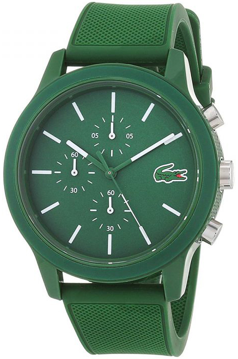 Lacoste 99999 Miesten kello 2010973 Vihreä/Kumi Ø44 mm