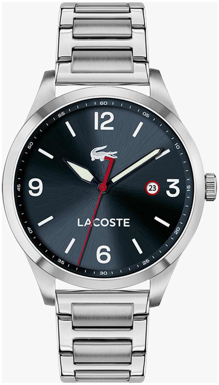 Lacoste Miesten kello 2011108 Sininen/Teräs Ø43 mm