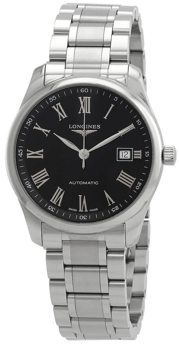 Longines Miesten kello L2.793.4.59.6 Master Musta/Teräs Ø40 mm