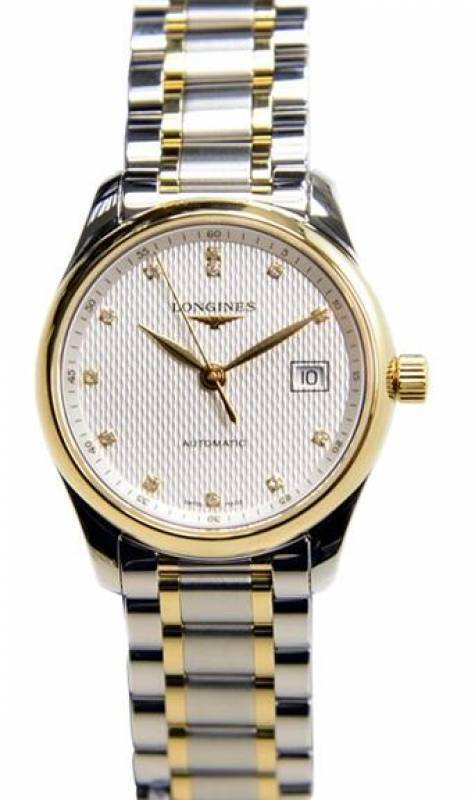 Longines Miesten kello L2.793.5.97.7 Master Hopea/18K keltakultaa