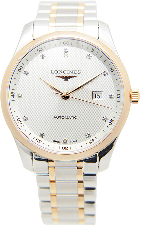 Longines Miesten kello L2.893.5.77.7 Master Hopea/18K punakultaa Ø42