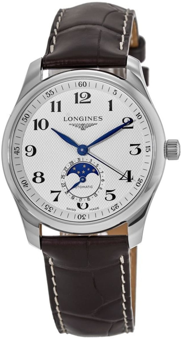 Longines Miesten kello L2.909.4.78.3 Master Hopea/Nahka Ø40 mm