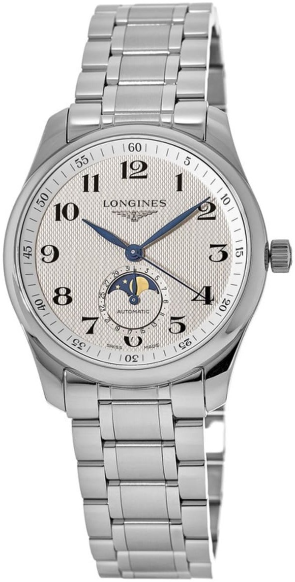 Longines Miesten kello L2.909.4.78.6 Master Hopea/Teräs Ø40 mm