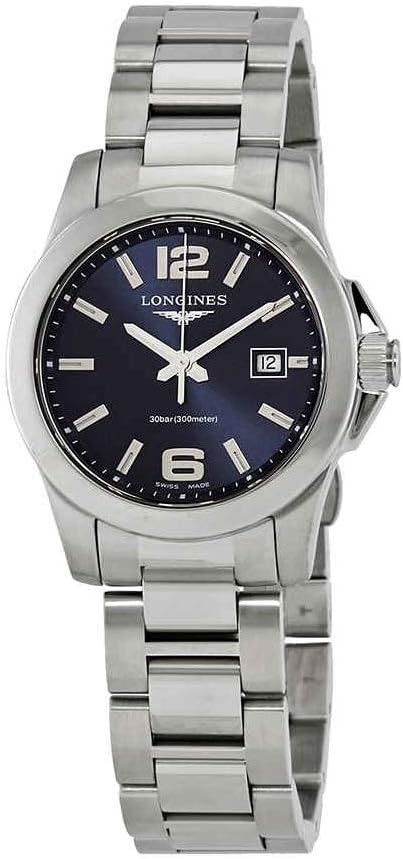 Longines Naisten kello L3.376.4.96.6 Conquest Ladies Sininen/Teräs