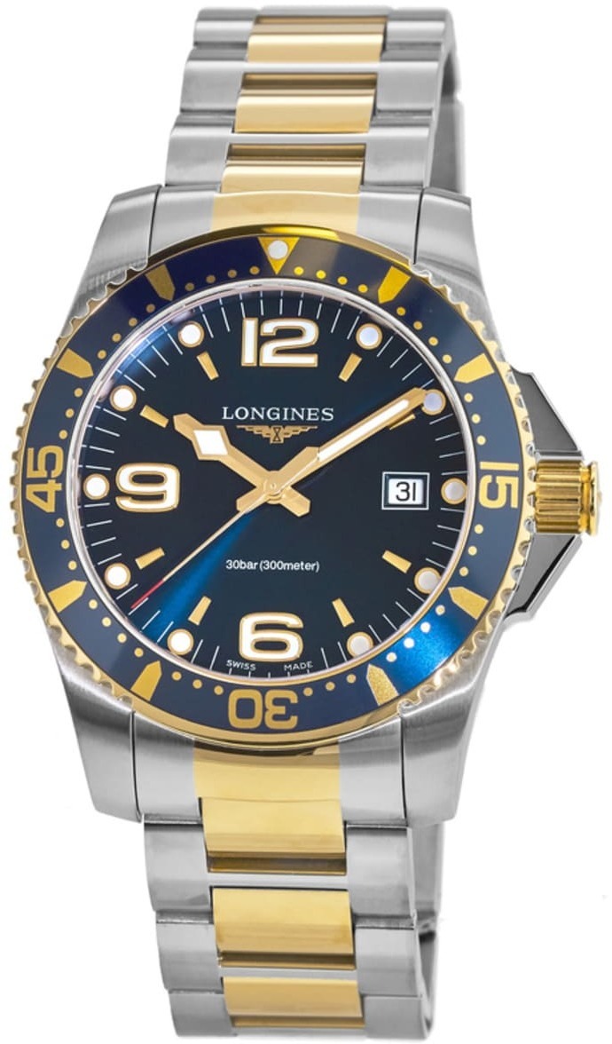 Longines Miesten kello L3.740.3.96.7 HydroConquest