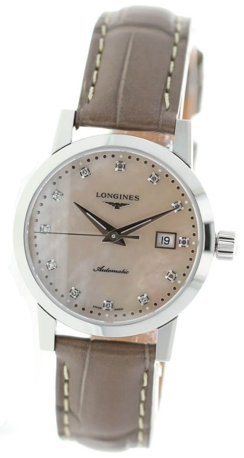 Longines Naisten kello L4.325.4.87.2 The 1832 Valkoinen/Nahka Ø30 mm