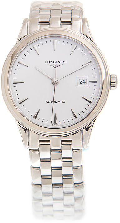 Longines Naisten kello L4.374.4.12.6 Flagship Valkoinen/Teräs Ø30 mm