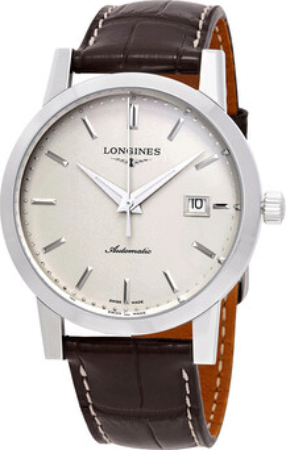 Longines Miesten kello L4.825.4.92.2 Heritage 1832 Beige/Nahka Ø40 mm