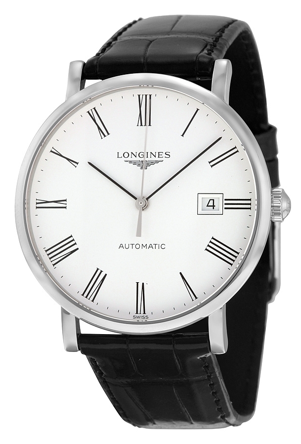 Longines Miesten kello L4.910.4.11.2 Grande Classique Valkoinen/Nahka