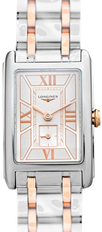 Longines Naisten kello L5.255.5.75.7 Dolcevita Valkoinen/Teräs