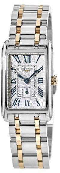 Longines Naisten kello L5.255.5.79.7 Dolcevita Hopea/18K punakultaa