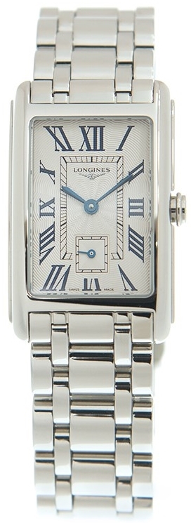 Longines Naisten kello L5.512.4.71.6 DolceVita Hopea/Teräs 37x23.3 mm