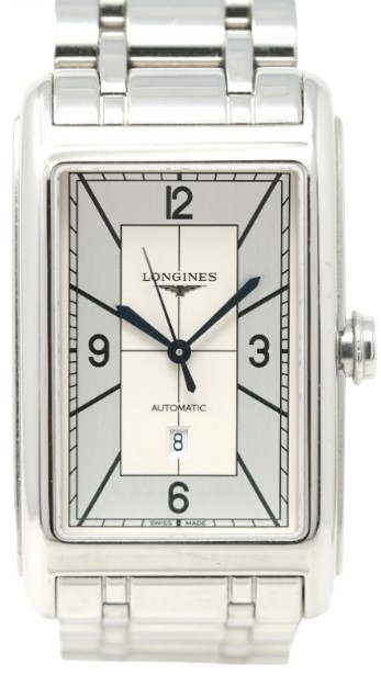 Longines Miesten kello L5.767.4.73.6 Dolcevita Hopea/Teräs