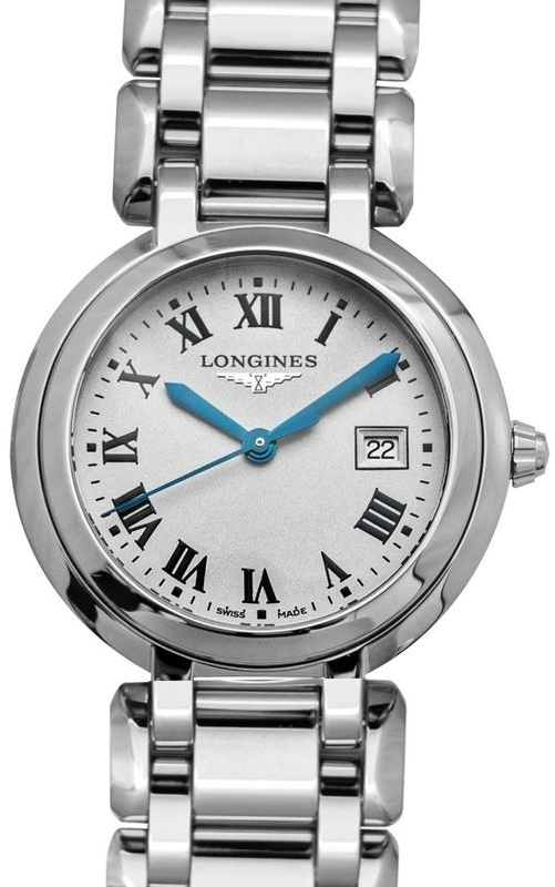 Longines Naisten kello L8.122.4.71.6 Primaluna Hopea/Teräs Ø30 mm