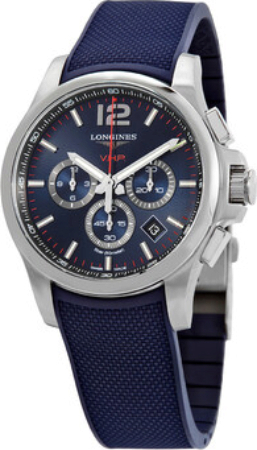 Longines Miesten kello L3.727.4.96.9 Conquest V.H.P. Sininen Kumi