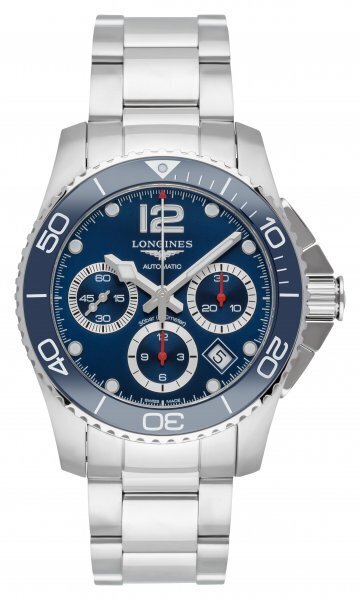 Longines Miesten kello L3.783.4.96.6 Hydroconquest Sininen/Teräs