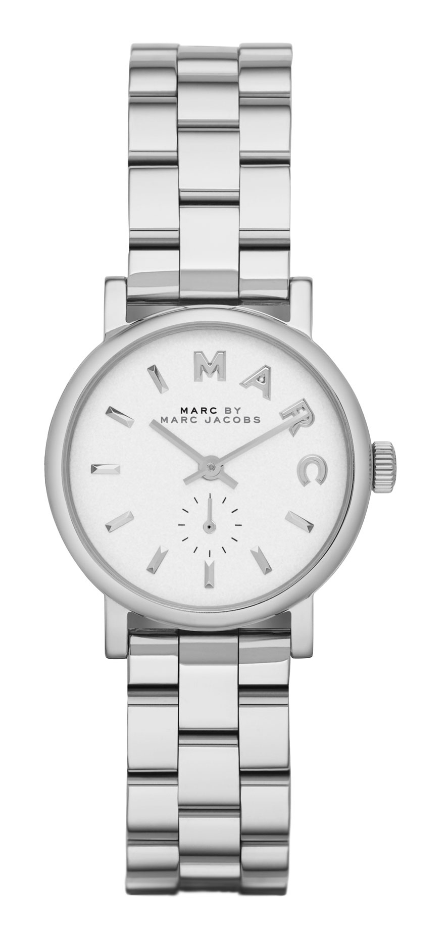 Marc by Marc Jacobs Naisten kello MBM3246 Baker Valkoinen/Teräs Ø28