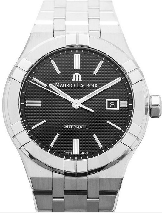 Maurice Lacroix Miesten kello AI6008-SS002-330-2 Aikon Musta/Teräs