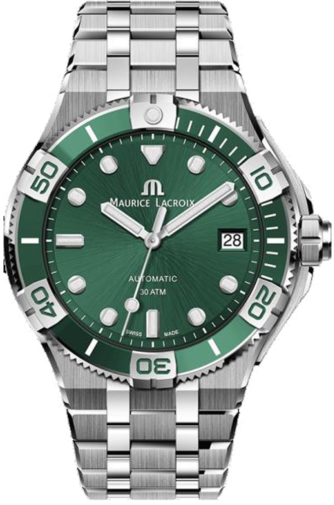 Maurice Lacroix AI6057-SSL5F-630-D Aikon Vihreä/Teräs Ø38 mm