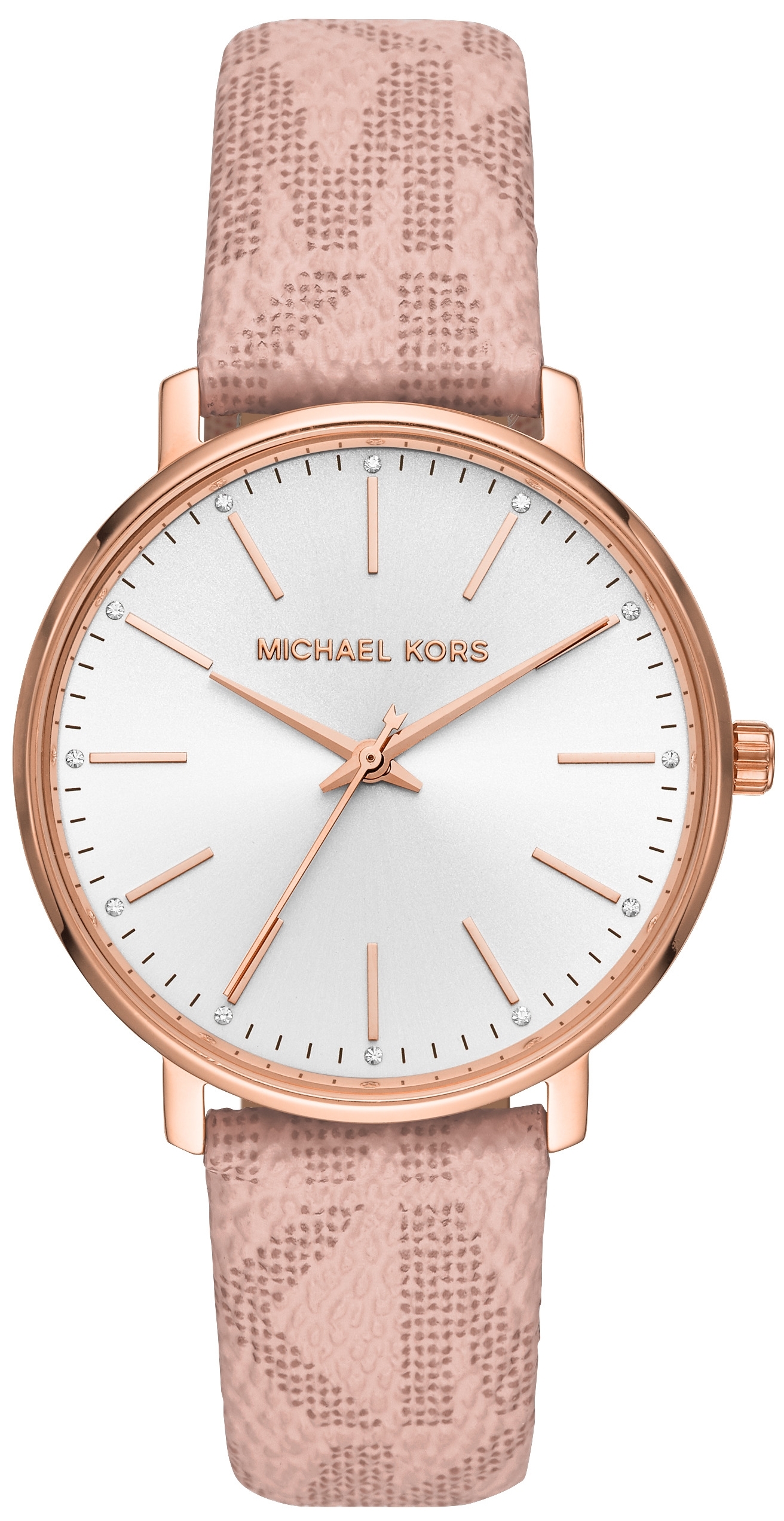 Michael Kors Naisten kello MK2859 Pyper Valkoinen/PVC