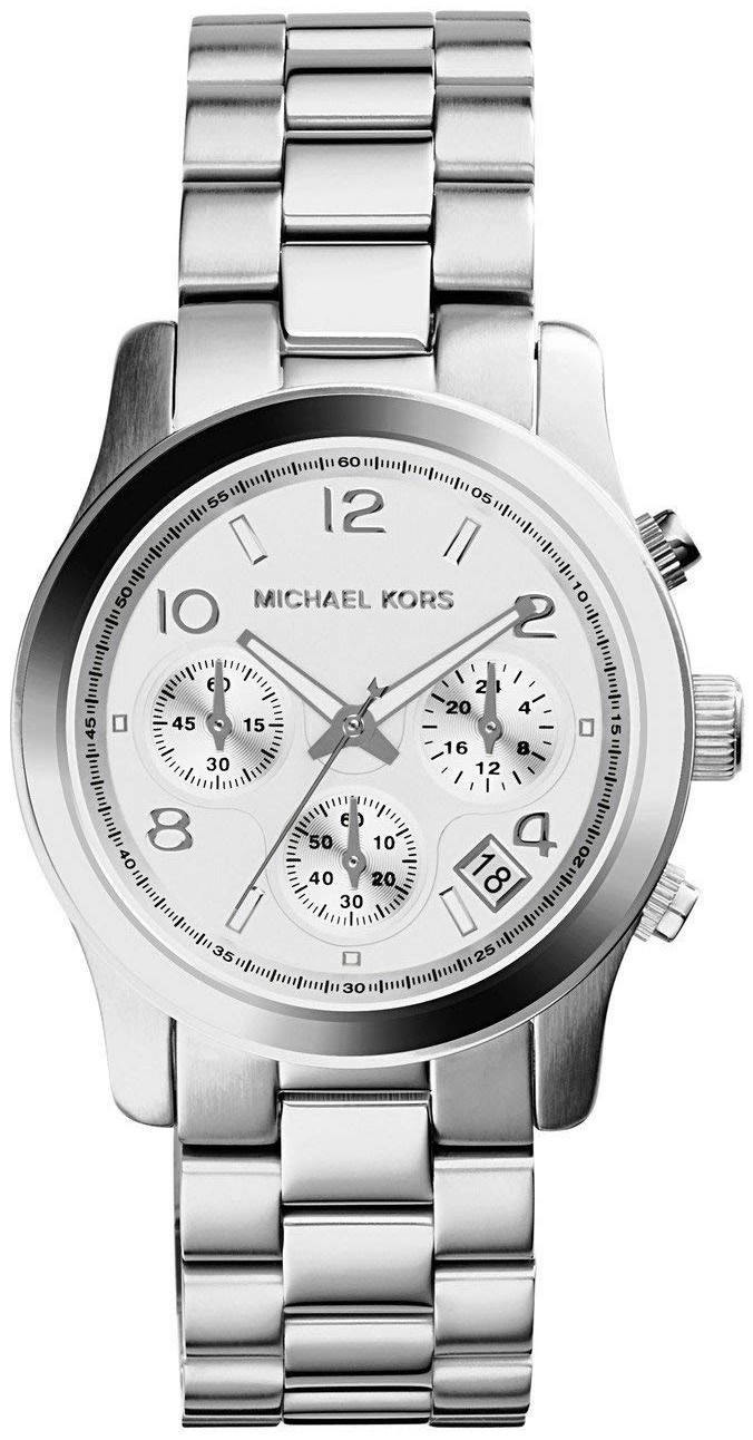 Michael Kors Naisten kello MK5076 Runway Hopea/Teräs Ø38 mm