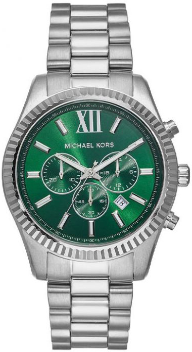 Michael Kors Miesten kello MK9152 Lexington Vihreä/Teräs Ø44 mm