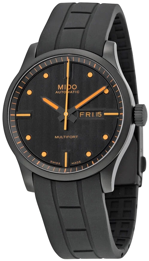 Mido Miesten kello M005.430.37.051.80 Multifort Musta/Kumi Ø42 mm