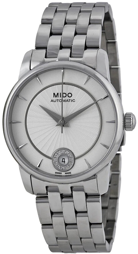 Mido Naisten kello M007.207.11.036.00 Baroncelli Hopea/Teräs Ø33 mm