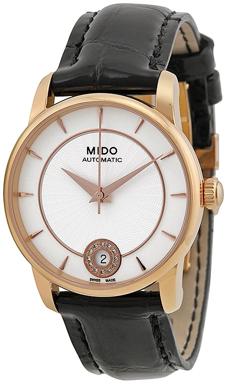 Mido Naisten kello M007.207.36.036.00 Baroncelli Hopea/Nahka Ø33 mm