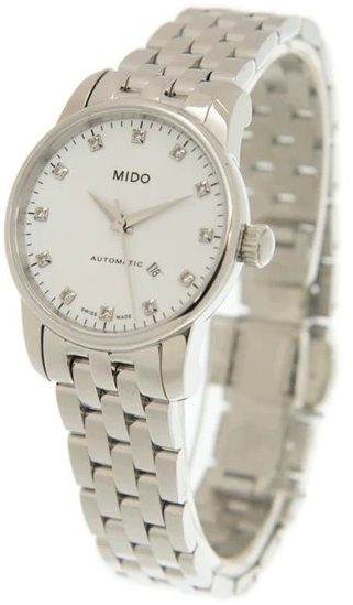 Mido Naisten kello M7600.4.66.1 Baroncelli Valkoinen/Teräs Ø29 mm