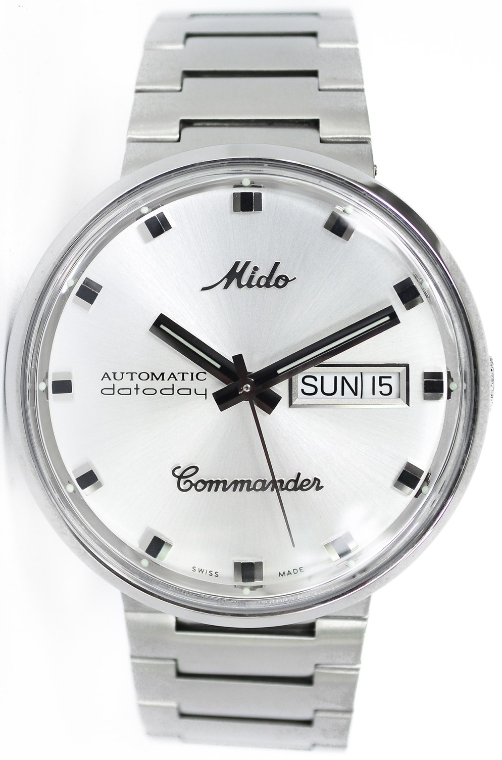 Mido Miesten kello M8429.4.21.23 Commander Hopea/Teräs Ø37 mm