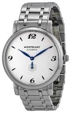 Montblanc Miesten kello 110589 Star Samppanja/Teräs Ø39 mm