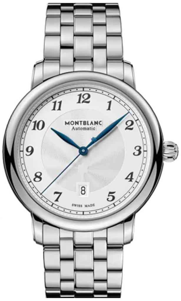 Montblanc Miesten kello 128682 Star Legacy Hopea/Teräs Ø42 mm